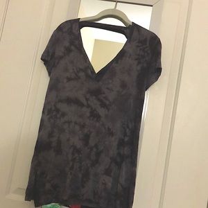 EUC grey tie-dye t-shirt from American Eagle Outfitters